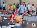 Imaxe dun dos espectáculos do programa, "Coa cabeza nas nubes", de Cía Söa