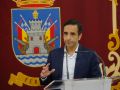 El alcalde en la rueda de prensa tras la Xunta de Goberno Local de este lunes
