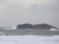 El “temporal atlántico” será quien prolongue en la costa de Ferrolterra las alertas por vientos y grandes olas Temporal Punta Penencia