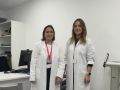 Clara Caínzos y Eva Anca, nutricionistas el hospital Ribera Juan Cardona