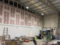 Estado de los trabajos en el interior del inmueble municipal