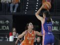 Blanca Millán, durante el duelo ante el Valencia