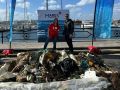 Limpieza del programa Mares Circulares de Coca-Cola en A Coruña