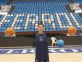 Dalayah Daniels, después de un entrenamiento con el Baxi Ferrol