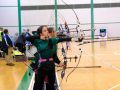 Lía Lage, en una tirada en A Gándara
