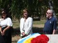 Dolores Delgado visita el Memorial de Canido