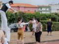 Los artistas escénicos mejor valorados de Galicia continúan la Mostra de Teatro de Cariño El festival arrancó con el espectáculo itinerante ‘Animacreques’