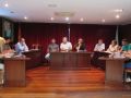 La reunión mantenida ayer entre el regidor, grupos de la oposición y técnicos de Veolia en el consistorio nedense