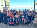 Tras la foto de familia, los presentes disfrutaron de una degustación de productos pesqueros