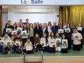 Alumnado del colegio La Salle recibe sus pasaportes solidarios