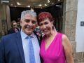 Mangi y Fátima, la pareja que se hizo viral con su petición de mano en Os Maios, se casó en el Torrente Ballester PXL 20240720 174037075