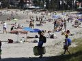 Jornada de playa en A Magdalena, Cabanas