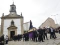 Procesión en las angustias en honor al nazareno