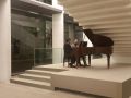 El “Chopin gallego” se descubre con un piano a cuatro manos: la música romántica de Marcial del Adalid, en el Jofre Las cuatro manos del Dúo Scaramouche en acción