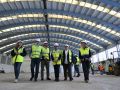 Visita a las obras de la futura ciudad del deporte en FIMO de Diego Calvo