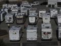Autocaravanas aparcadas, en una imagen de archivo