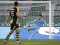 Parera, durante el partido ante el Barakaldo