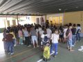 Imagen de archivo de una reunión de la Anpa del CEIP Cruceiro de Canido, una de las beneficiarias