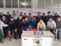 Toda la plantilla, cuerpo técnico y directiva arropó al capitán en su desdpedida