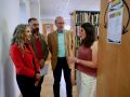 Visita a la biblioteca central