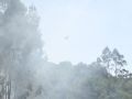 El incendio activo en A Capela afecta ya a unas 30 hectáreas Incendio forestal en A Capela