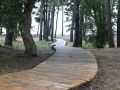 Praia de Cabanas nova pasarela de madeira