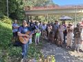 Andrés Rodríguez con parte do cento de persoas asistentes ao acto final do ano pasado que, coma sempre, convida á participación activa de todo o mundo