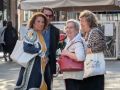 Jose María Aznar y Ana Botella, de paseo por la calle Real