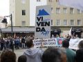 concentración na praza de Amada García polo dereito á vivenda