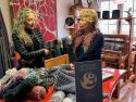 Martina Aneiros en el taller cedeirés de Filomena Menacho 