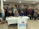 Rueda de prensa del BNG este miércoles en su sede de Ferrol