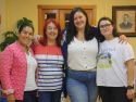 El equipo técnico del centro municipal, responsable de la elaboración del proyecto “Ler por pracer... así ten que ser!”