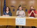 Los ediles nacionalistas en rueda de prensa