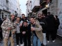 Imagen de archivo de un grupo celebrando en la calle Magdalena