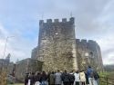 Visita al castillo de Moeche, que forma parte del Xeoparque