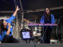Zavala no concerto que ofreceu no verán de 2025 no Nachiños Fest