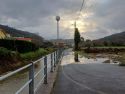 En Neda los puntos inundados este lunes amanecían liberados de agua