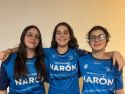 Érika Fernández, Ángela Lendoiro y Antía Suárez fueron las representantes del Atletismo Narón en Castellón 