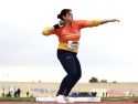 Belén Toimil, en acción durante la Copa de Europa disputada en Nicosia