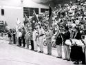 Ceremonia inaugural en el parqué el 5 de julio de 1986