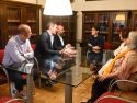 López Campos onte durante un encontro  Xunta de Galicia