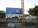 Uno de los edificios en construcción en el barrio de Ferrol