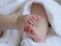 Imagen de recurso de los pies de un bebé