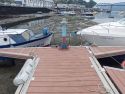 Muelle de embarcaciones en Pontedeume