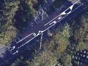 Solución que plantea el BNG para el cruce con el camino de As Cádivas