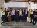 Un instante de la Xunta Local de Seguridade celebrada este jueves