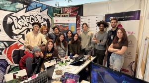 Alumnado del máster en Deseño, Desenvolvemento e Comercialización de Videoxogos, en Santiago de Compostela