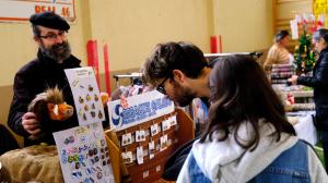 La entidad promovió una feria durante dos días en la Compañía de María