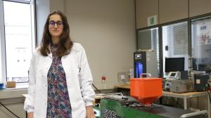 La investigadora Silvia Lage, en el Citeni