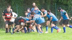 El Rugby Ferrol, en un partido pasado, venció al Mareantes cómodamente